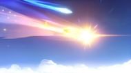 Animation for getting a five-star wish (image via Genshin Impact)